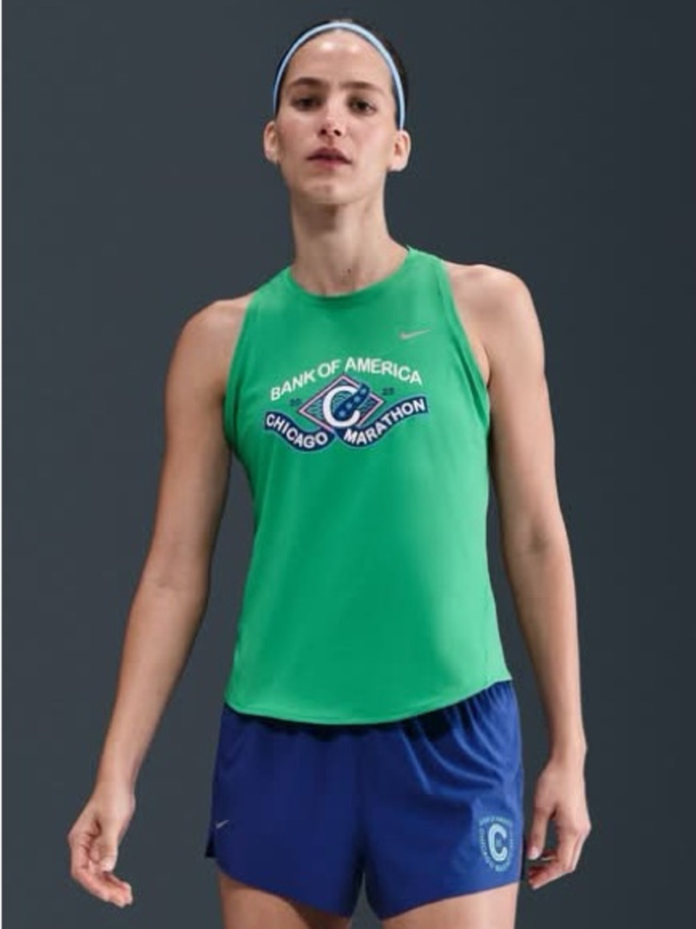 🔥NWT NIKE Women’s Swift Chicago Marathon Running Tank Top Size SMALL
